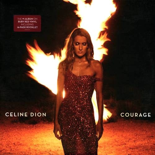 Celine Dion – Courage 2LP (2019 • Limited Edition Ruby Red Vinyl)