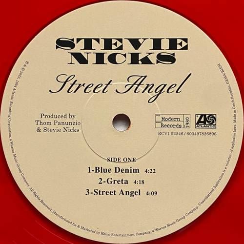 Stevie Nicks – Street Angel 2LP Translucent Red (1994/2024) Stevie Nicks – Street Angel 2LP Translucent Red (1994/2024)