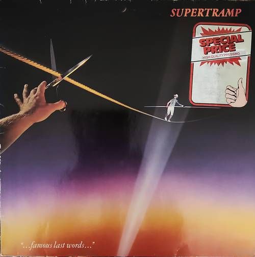 Supertramp – "...Famous Last Words..." LP (1982) Supertramp – "...Famous Last Words..." LP (1982)