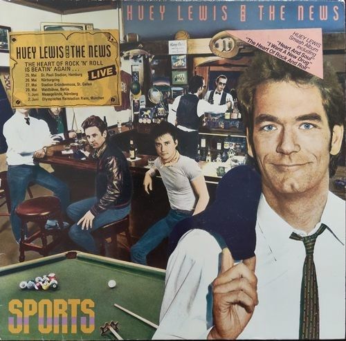 Huey Lewis And The News – Sports LP (1983) (GER) Huey Lewis And The News – Sports LP (1983) (GER)